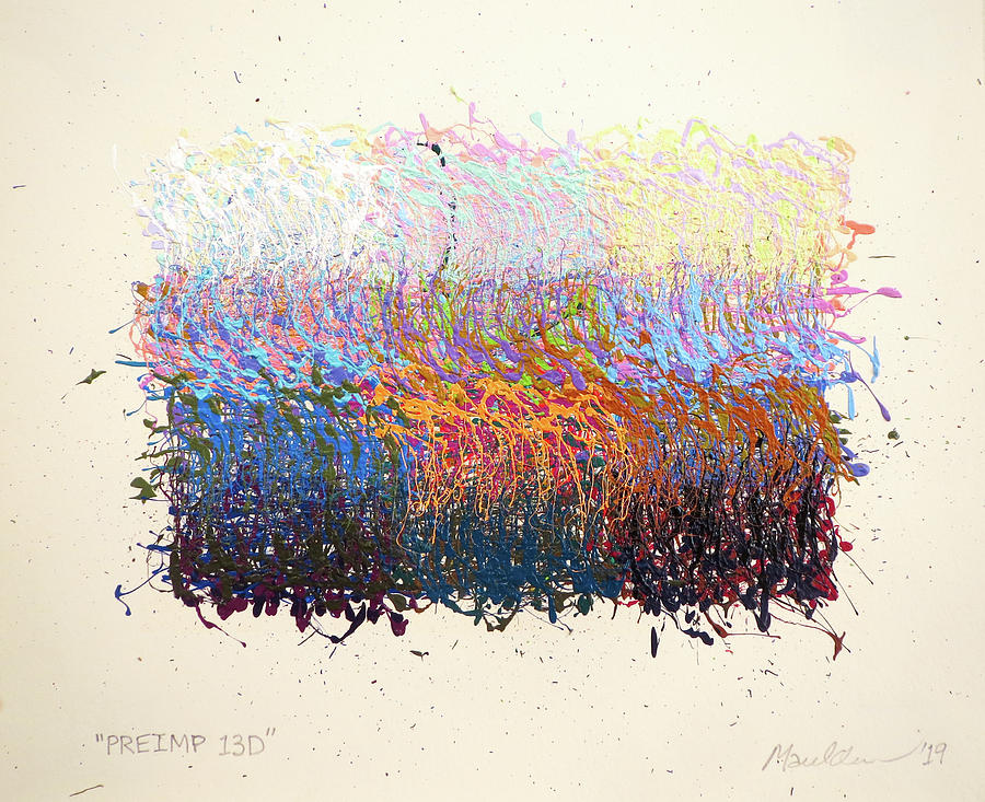 PREIMP Thirteen D Painting by Stephen Mauldin