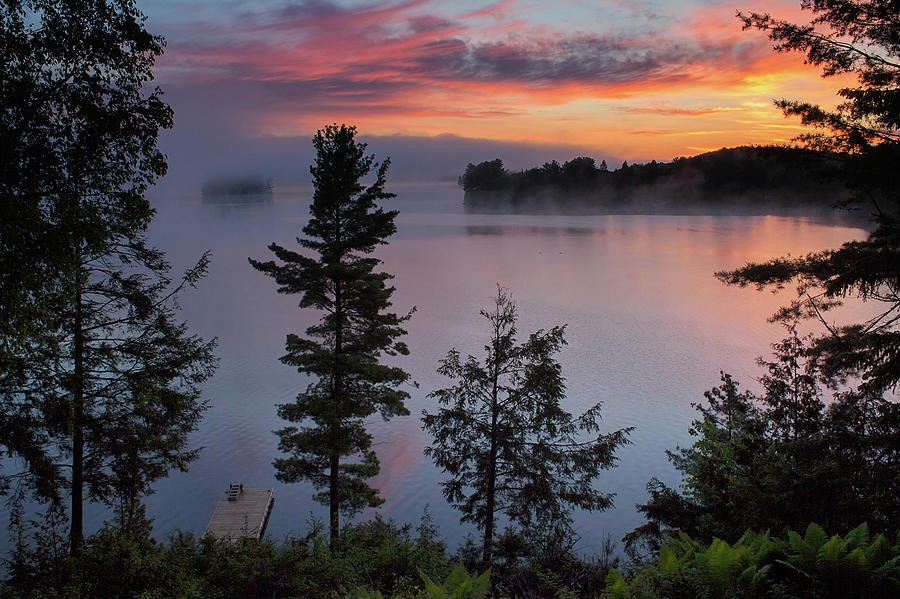 Prelude - Wollaston Lake - Ontario, Canada Photograph by Spencer Bush