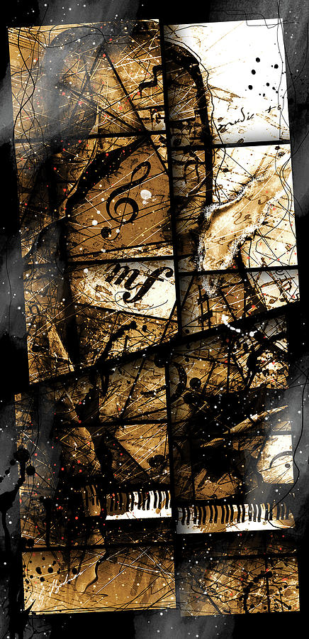 Abstract Digital Art - Preludio 04 by Gary Bodnar Abstract Digital Art - Preludio 04 by Gary Bodnar