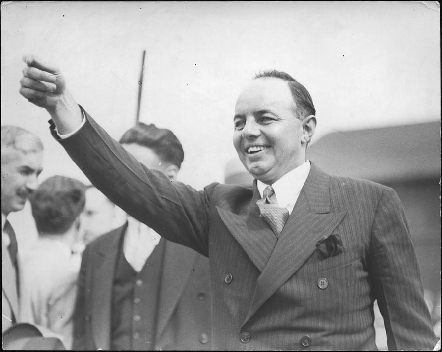 Premier of Ontario Mitch Hepburn 1942 Painting by Celestial Images Pixels