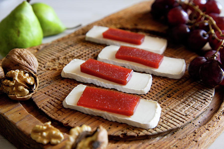 Premium Organic Goat Cheese With Quince Bread Photograph by Albert Gonzalez
