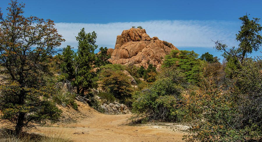 Prescott Round Rocks Photograph by Marcy Wielfaert