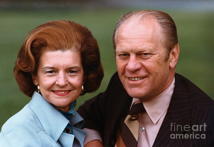 President And First Lady Gerald Photograph by Bettmann