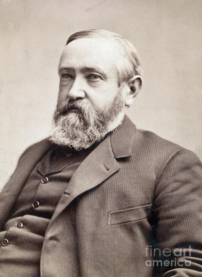 President Benjamin Harrison Photograph by Bettmann - Pixels