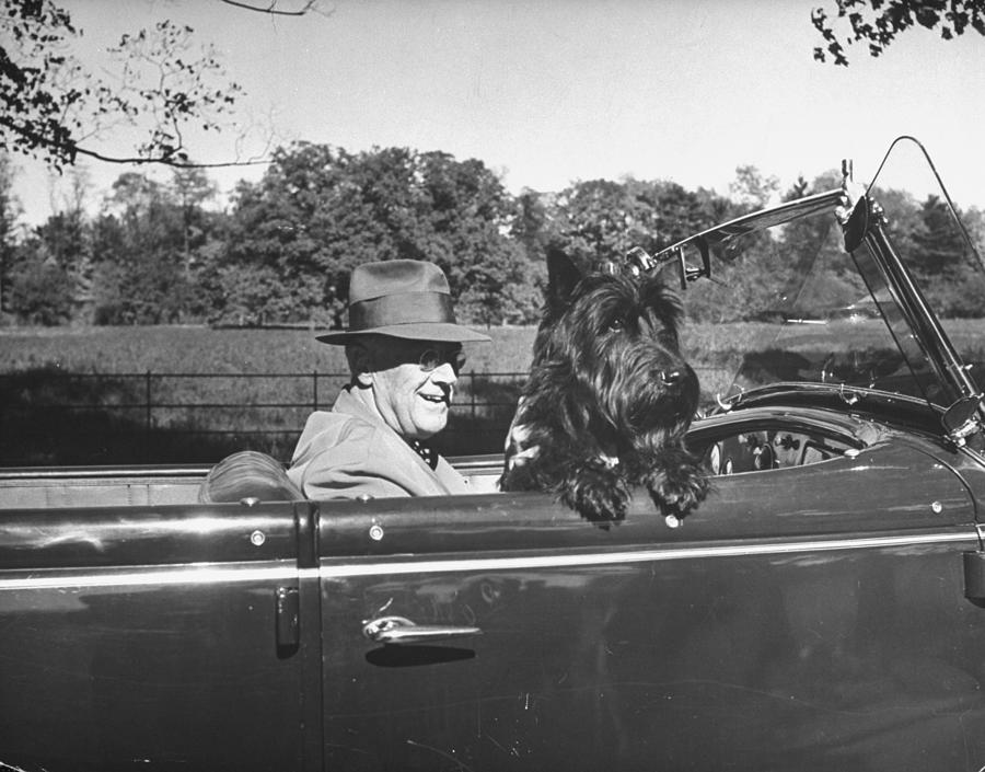 President Franklin D. Roosevelt Photograph by George Skadding