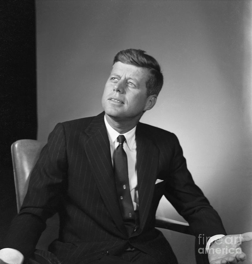 President John F. Kennedy Photograph by Bettmann