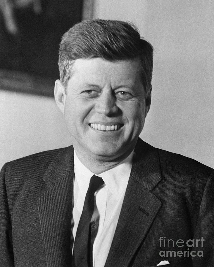 President John Fitzgerald Kennedy Photograph by Bettmann