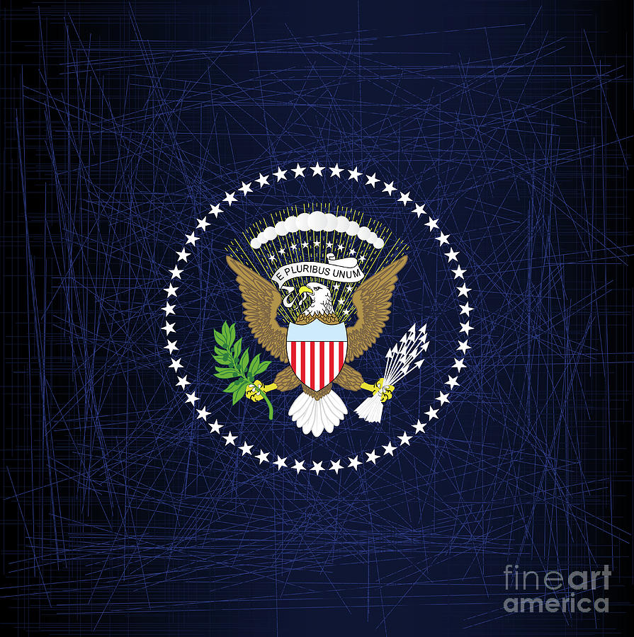 united states seal eagle facing arrows clipart