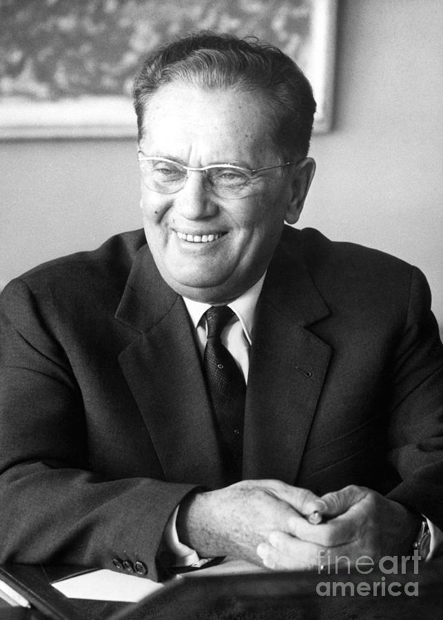 President Tito Photograph by Bettmann President Tito Photograph by Bettmann