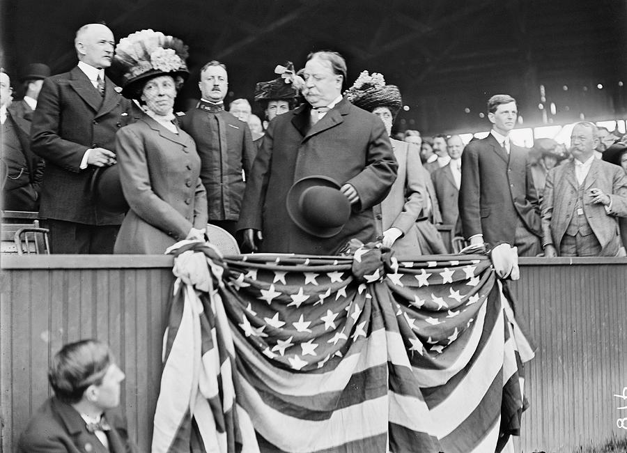 President William Howard Taft And First Lady Helen Taft Photograph by ...