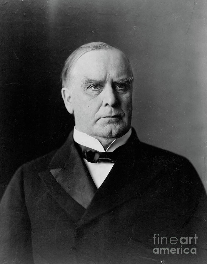 William Mckinley Photograph - President William Mckinley, C.1900 by American Photographer