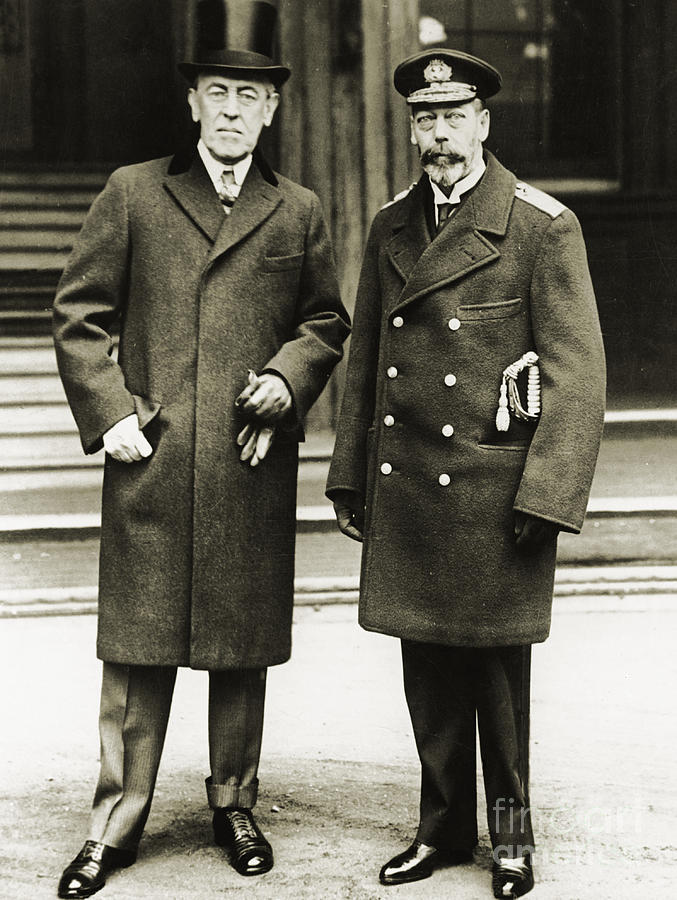 President Woodrow Wilson Posing Photograph by Bettmann