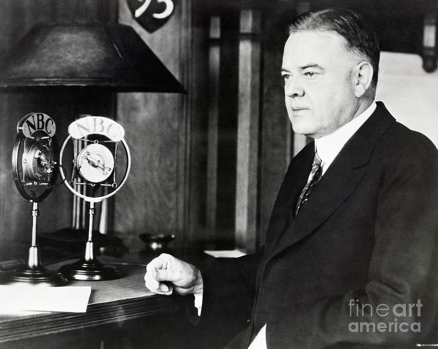 Presidential Candidate Herbert Hoover Photograph by Bettmann