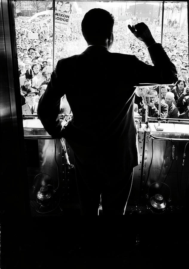 Richard Nixon Photograph - Presidential Candidate Richard Nixon by Alfred Eisenstaedt