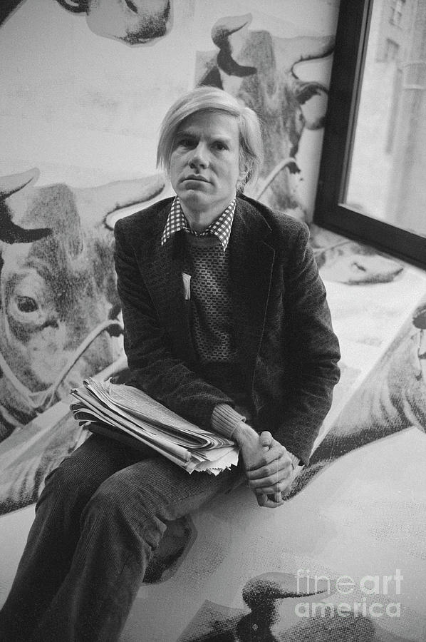 Press Conference For Andy Warhol Photograph by Bettmann