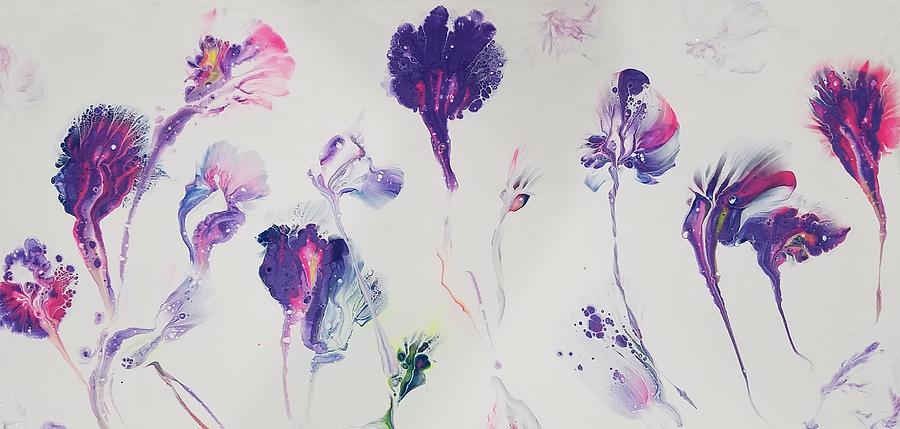 Pressed Flowers #1 Painting by Gerry Smith
