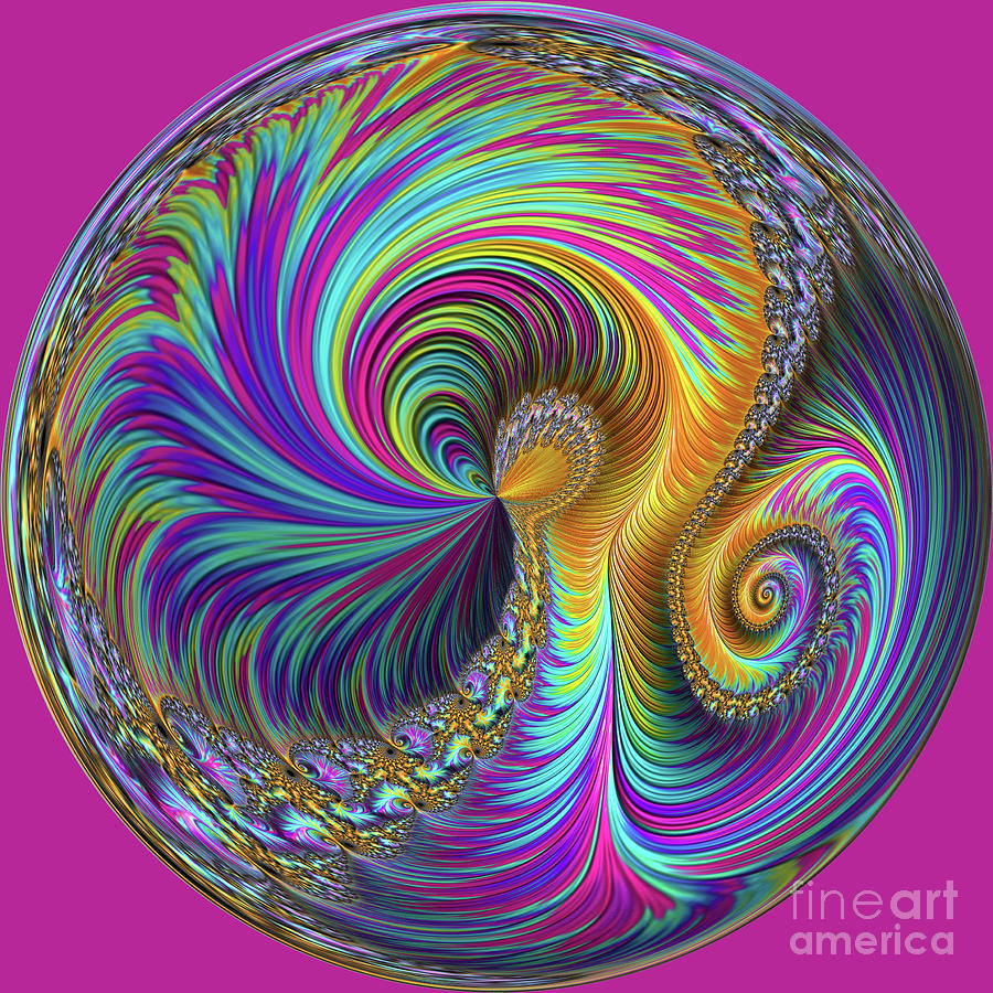 Alluring Ocean Spiral by Elisabeth Lucas