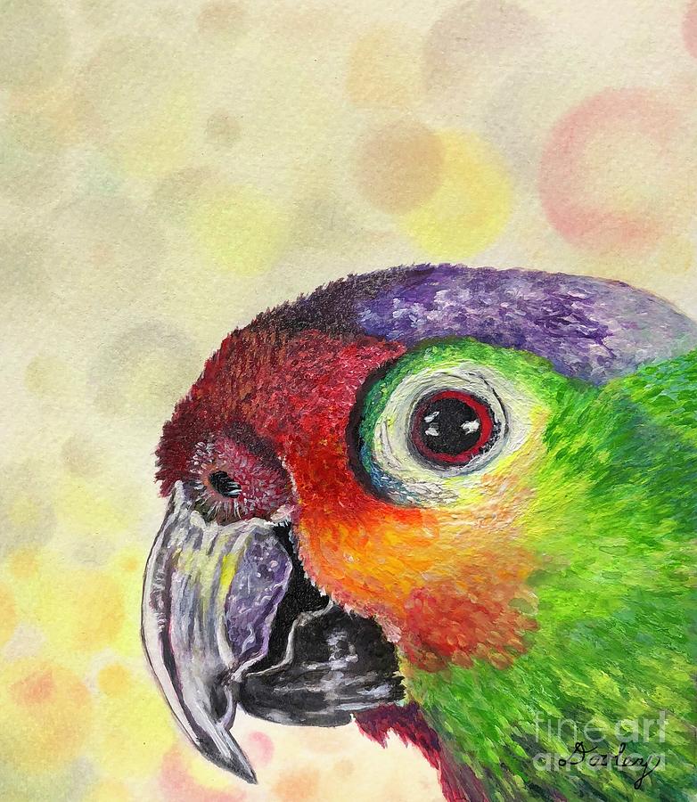 Pretty Polly Painting by Fine Art By Edie
