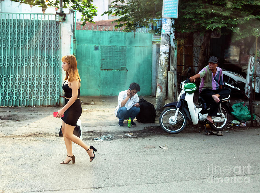 Pretty Woman In Vietnam Photograph