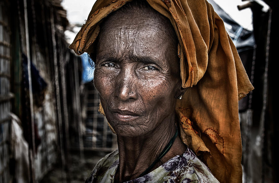 Pride Of A Rohingya Woman - Bangladesh Photograph by Joxe Inazio Kuesta ...