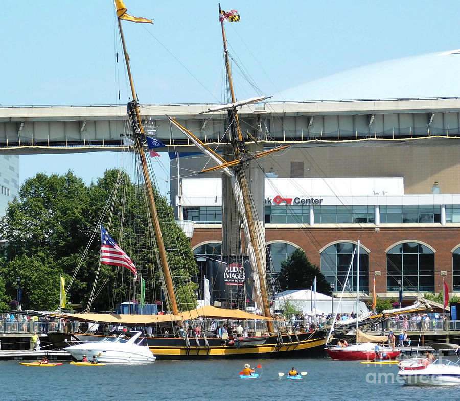 Pride of Baltimore II Topsail Schooner Tall Ship Buffalo NY 2019 Photograph by Rose Santuci-Sofranko
