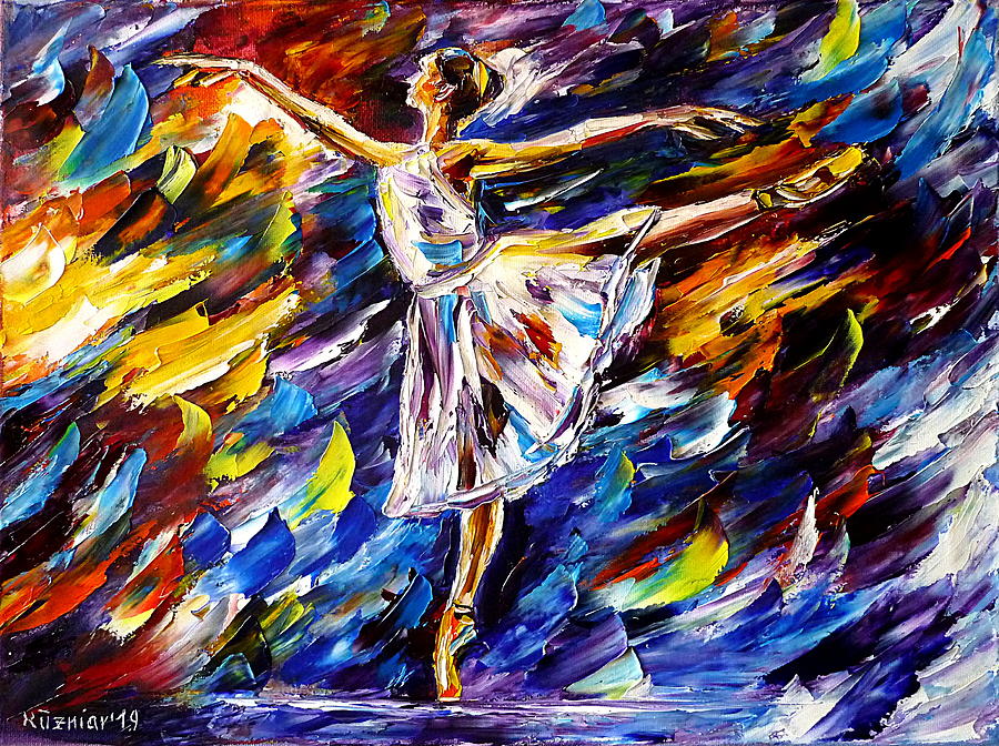 Prima Ballerina Painting By Mirek Kuzniar