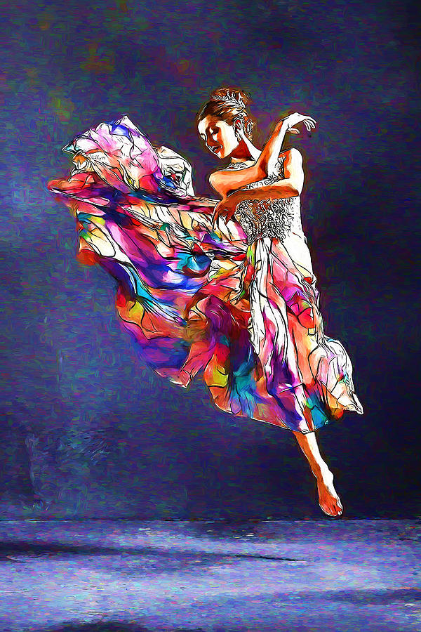 Prima Ballerina Painting By Nenad Vasic