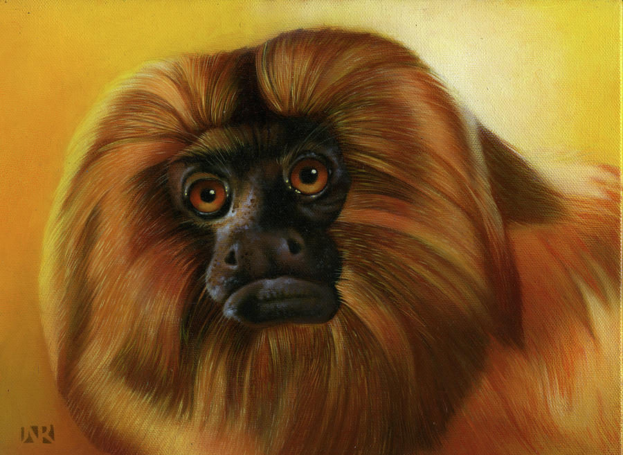 Primate Painting by John Rowe