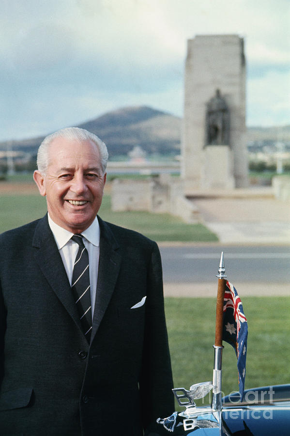 Prime Minister Harold Holt Photograph by Bettmann