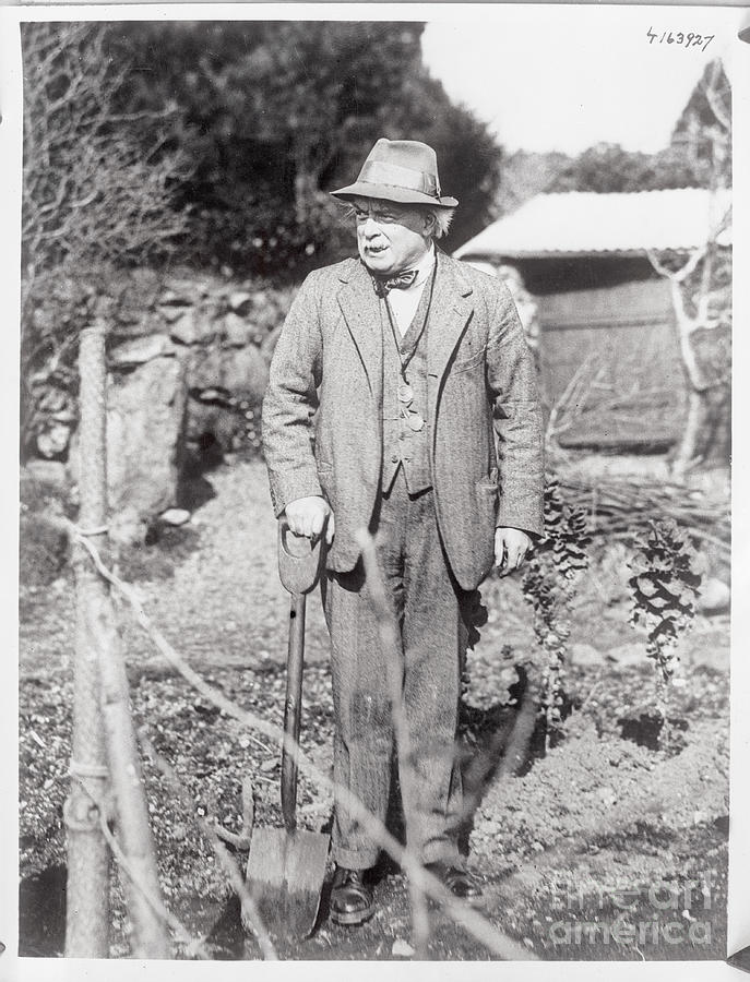Prime Minister Lloyd George Resting Photograph by Bettmann
