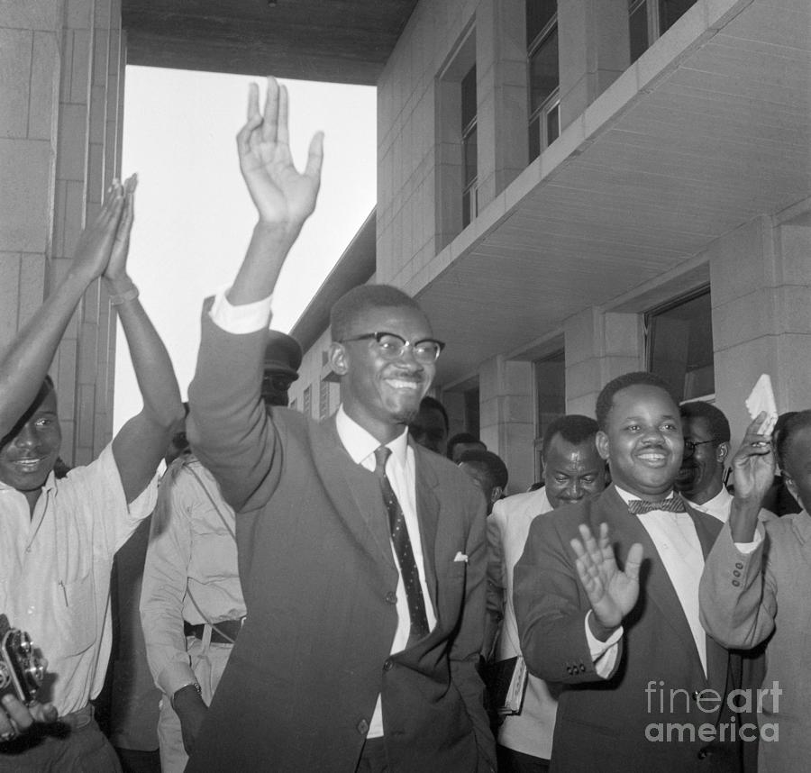 Prime Minister Lumumba Acknowledging Photograph by Bettmann