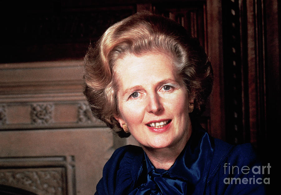 Prime Minister Margaret Thatcher Photograph by Bettmann