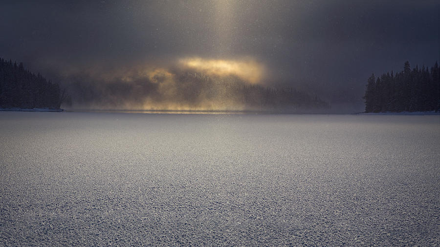 Banff National Park Photograph - Primordial Light by Ivan Macia