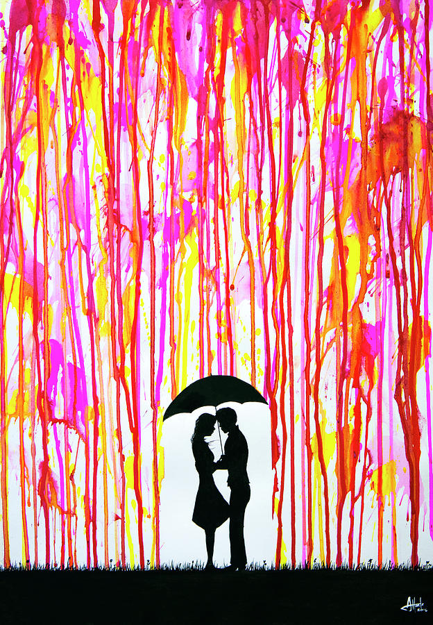 Abstract Painting - Primrose by Marc Allante