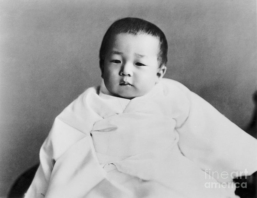 Prince Akihito At Two Years Old Photograph by Bettmann