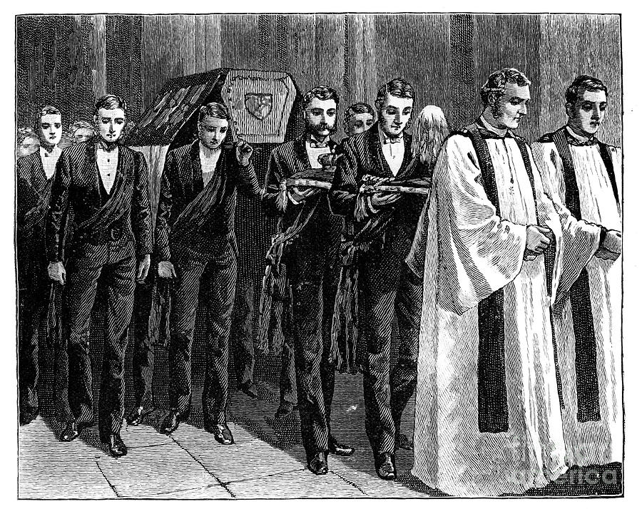 Prince Alberts Funeral, 1861 Drawing by Print Collector