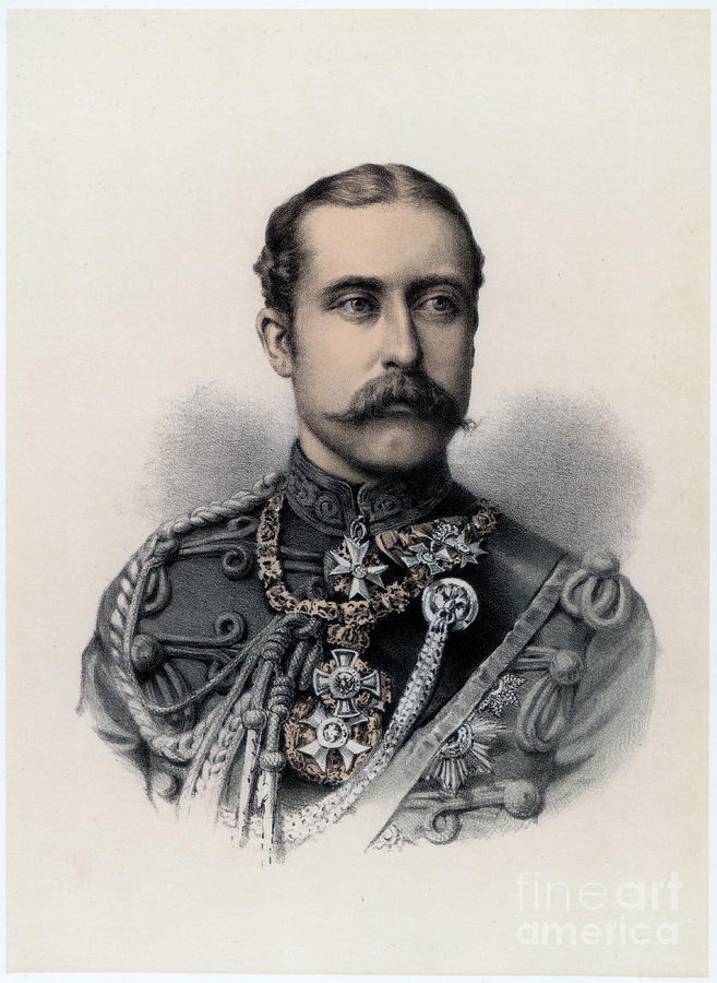 Prince Arthur, Duke Of Connaught Drawing by Print Collector