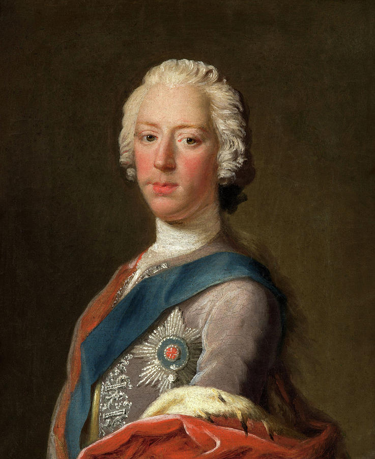 Allan Ramsay Painting - Prince Charles Edward Stuart by Allan Ramsay