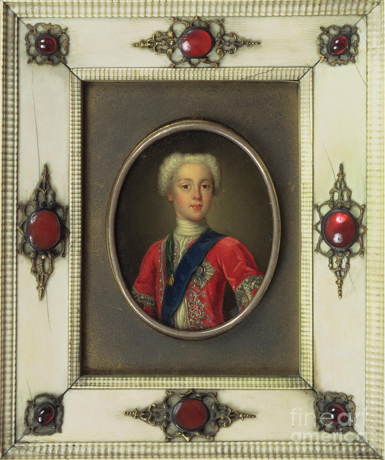 Prince Charles Edward Stuart Painting by Antonio David