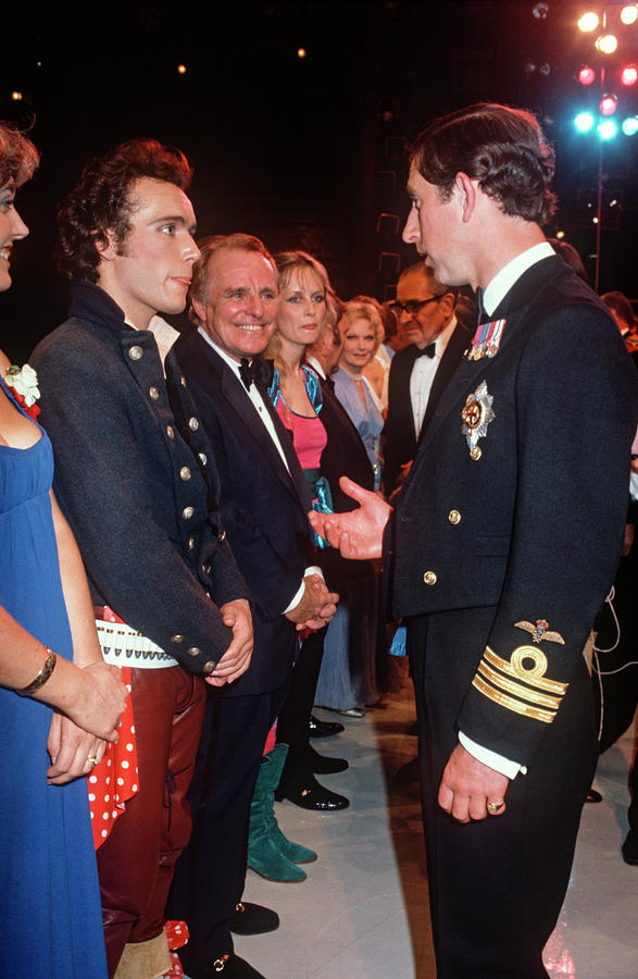 Prince Charles Meets Adam Ant Photograph by David Levenson