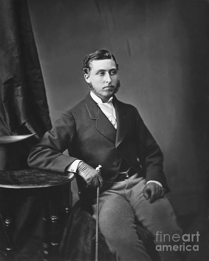 Prince Edward Of Wales In 1870 Photograph by Bettmann