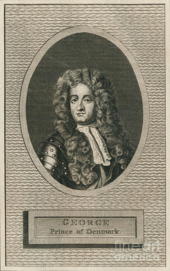 Prince George Of Denmark Husband Drawing by Print Collector