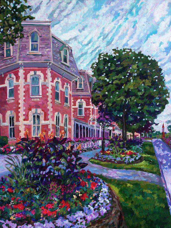 Prince of Wales Hotel - Niagara-on-the-Lake  Painting by Heather Nagy