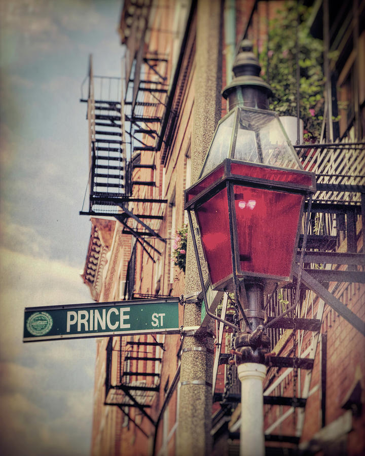 Prince Street - Boston North End Photograph by Joann Vitali