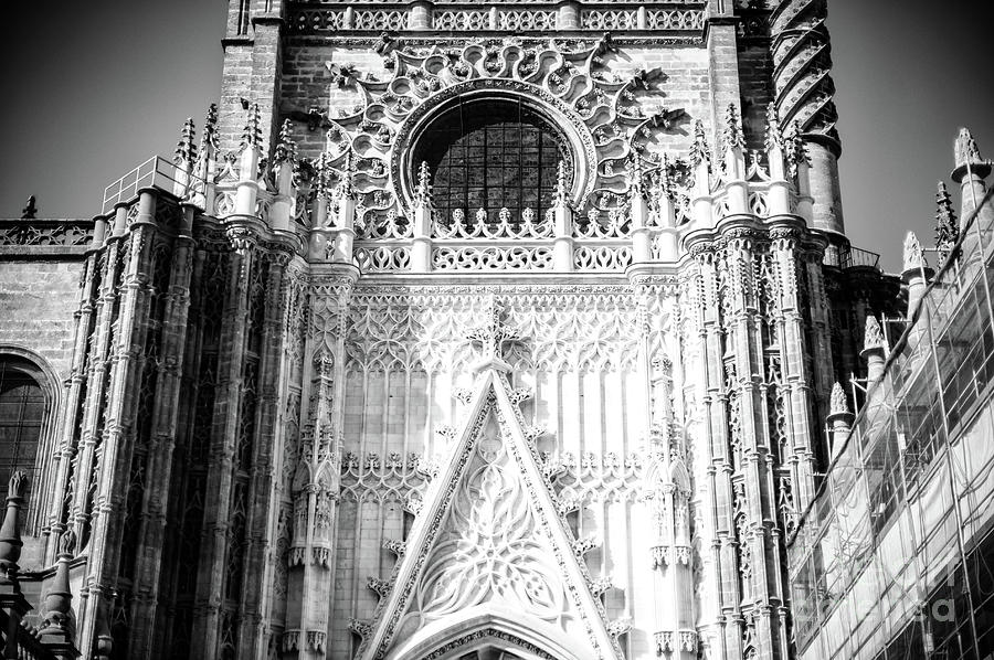 Princes Gate Portal at the Seville Cathedral Photograph by John Rizzuto