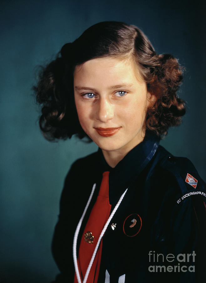 Princess Margaret Rose Wearing Girl Photograph by Bettmann - Pixels