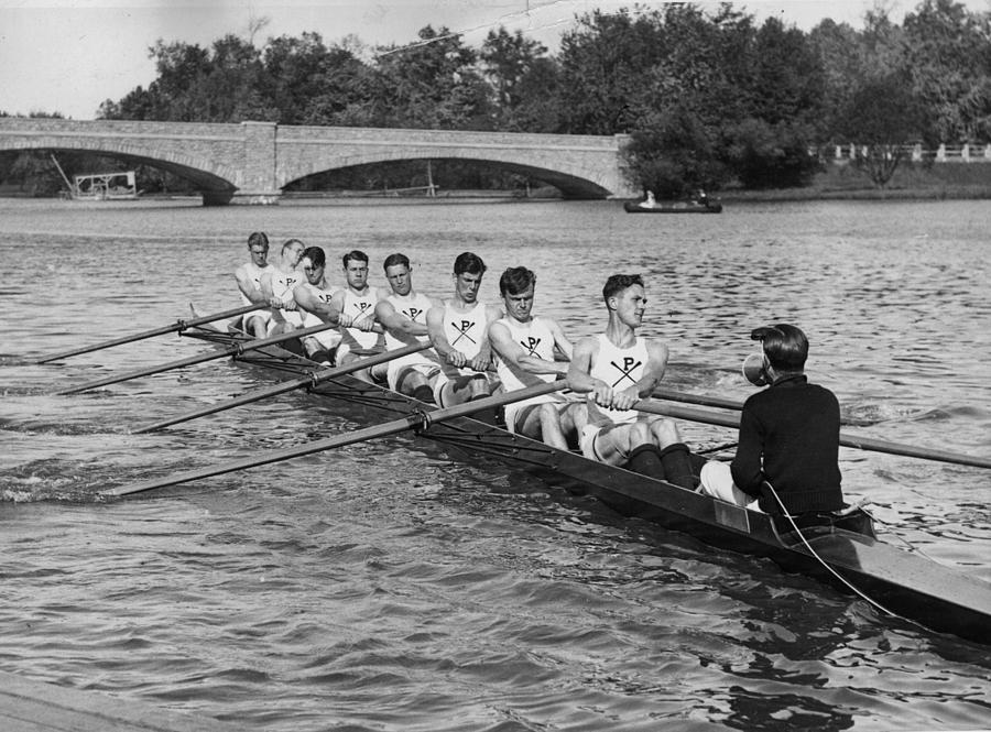 Princeton Crew Photograph by General Photographic Agency