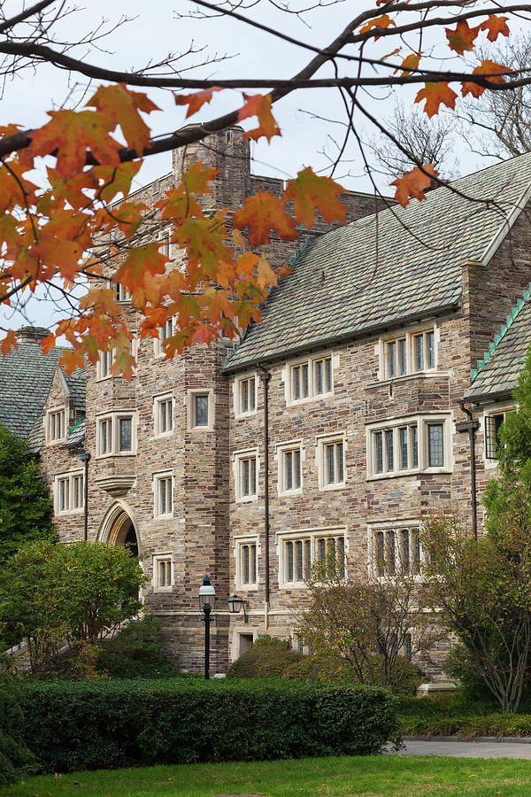 Architecture Photograph - Princeton University in Fall by Erin Cadigan