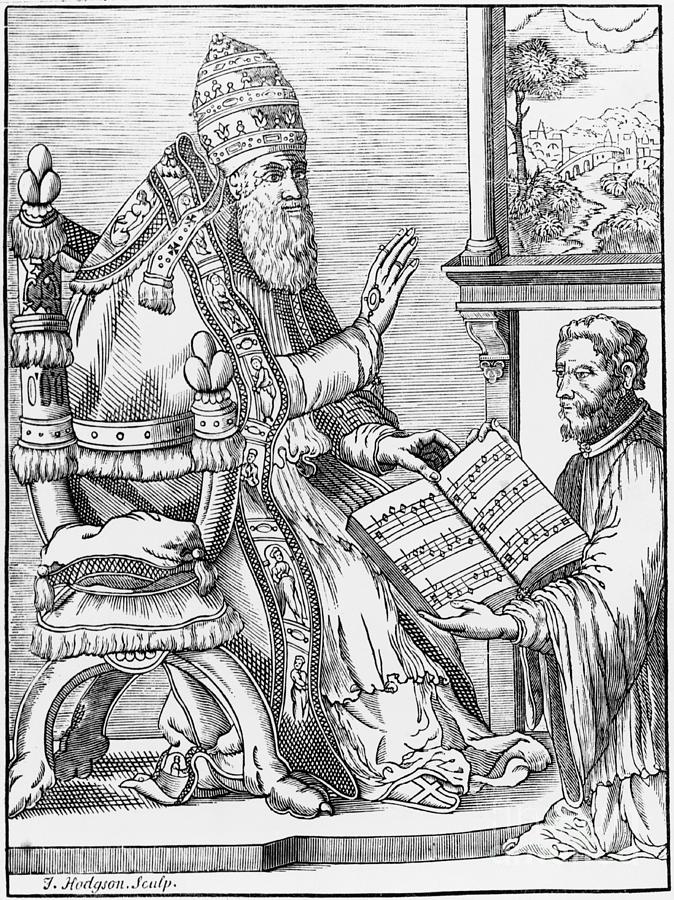 Print Of Palestrina Showing Pope Julian Photograph by Bettmann