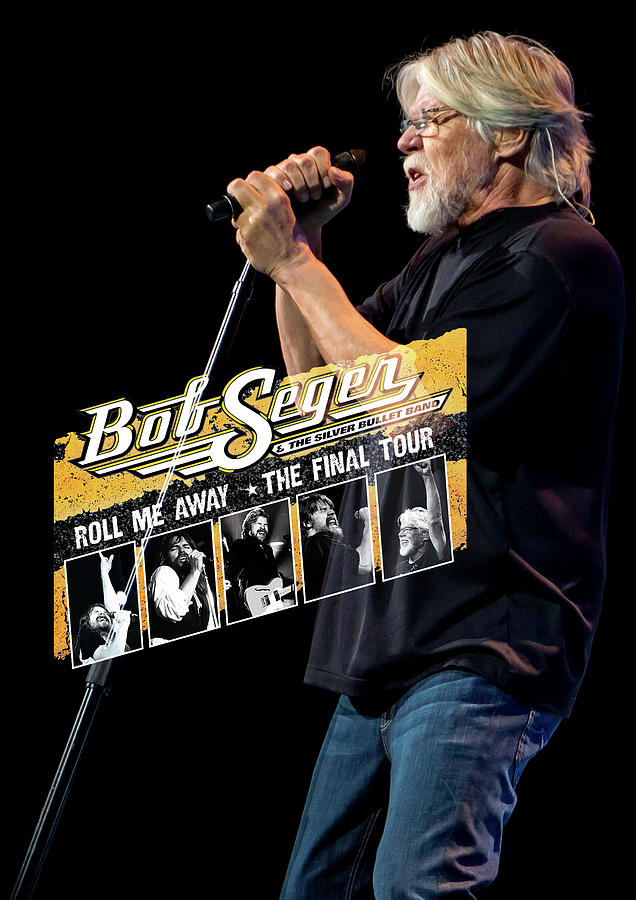 bob seger roll me away tour shirt